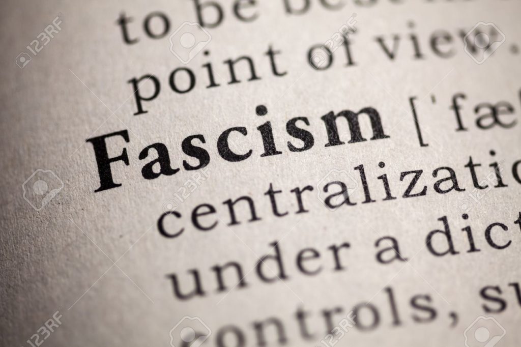 Fascism in dictionary