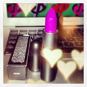 MAC's Heroine lipstick