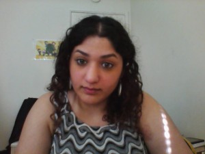 webcam selfie of Heina