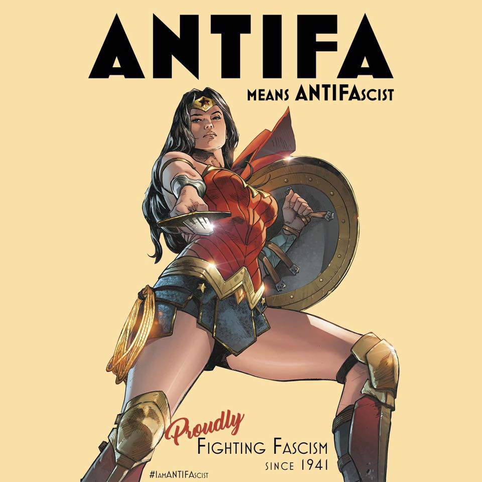 Wonder Woman Antifa