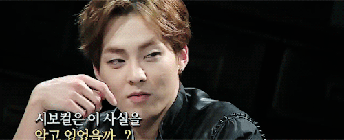 Even Xiumin, who's had to do military service, is tired of this shit.